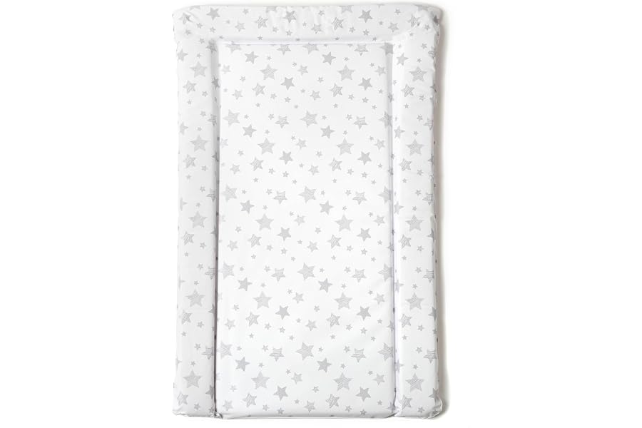 East Coast Nursery Essential Star Changing Mat Grey 70x40x3 cm