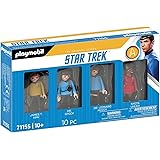 PLAYMOBIL Star Trek 71155 Zestaw figurek, 4 figurki do kolekcjonowania i zabawy, od 10 lat