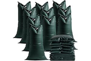 REPAIRR 10x Sandsäcke je 40x50 cm mit Schnürband zum Wasserschutz bei Hochwasser ungefüllt - Hochwasserschutz - Sack & Gewebesack (10)