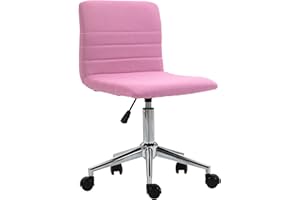 ‎SVITA SVITA Linus Schreibtischstuhl Kinder Drehstuhl Indoor Kinderzimmer höhenverstellbar Stoffbezug Rosa