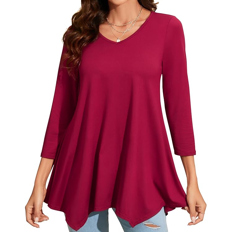 Robe Bohème Femme Automne-Hiver – Manches Longues, Col Rond, Ourlet Irrégulier – Style Éthnique Confortable & Polyvalent – Taille Mi-Longue