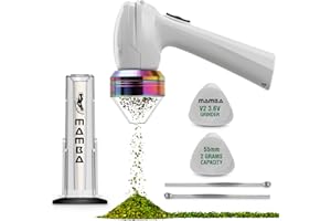 MAMBA GRINDERS Mamba Grinder RAINBOW 2Gr. Macina erbe elettrico, ricaricabile tramite USB. Macinino in lega di alluminio, incluso set di accessori per spezie, erbe aromatiche, spezie, erbe aromatiche