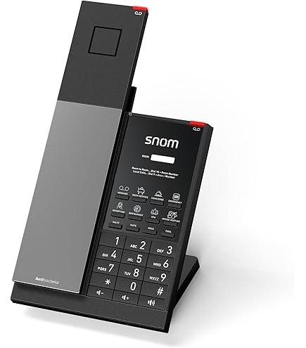 Telefono Cordless Snom M10 SC DECT | Display Grande, Tastiera Retroilluminata | 9h Autonomia | Per Casa E Ufficio - Foto 5