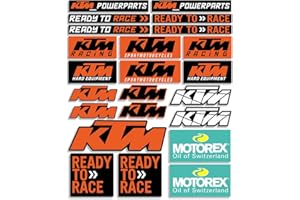 JAZWIND Adesivi riflettenti in vinile per moto KTM 390 790 890 990 1190 Adventure 1290 Super Pronto per la corsa (FG-KTMX16)