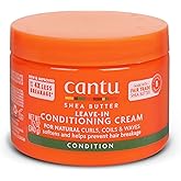 Cantu, Doğal Sa&ccedil;lar İ&ccedil;in Shea Tereyağlı Krem, 12 oz (Ambalaj değişebilir)
