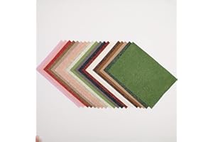 MONDO TESSUTI Feltro 1mm Panno Lenci Glitter Pacchi assortiti da 20 colori - Glitter Oro e Argento Dimensione 30x20cm (Glitter Oro, Pacco 2)