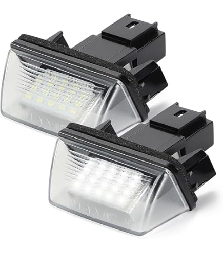 Kit D'éclairage LED Pour Plaque D'immatriculation - Compatible Plusieurs Modèles De Voiture - 5500-6500K, 50000h De Durée De Vie, Sans Erreur CANBUS
