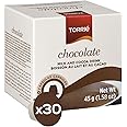 Torrié Hot Chocolate Compatible with Nespresso® | Perfect for Iced Café Mocha, Chocolate Macchiato, Mocha Latte (30 pods)