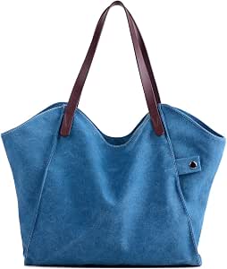 Sac Bandoulière LOSMILE - Toile Résistante - Idéal Ordinateur 13-14" - Daily Use & École