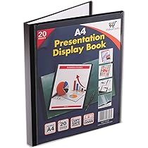 HOCHSTE Display Book - Cartella Portadocumenti Con Copertina In - Foto 13