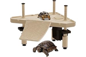 xixibuy Isla para Tortugas, Plataforma de Las Tortugas de Agua(Talla :M)