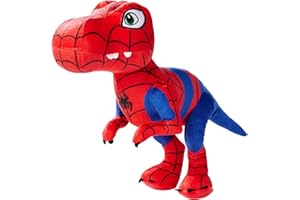 SIMBA - Peluche Spidey T-Rex - Héroe Dinosaurio - Diseño Vibrante y Suave - Óptimo para Jugar, Decorar y coleccionar - Apto Desde 0 Meses - Spidey and His Amazing Friends (6315870558)