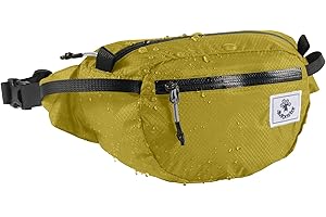 4Monster Foldable Waist Bag with Adjustable Strap, Portable Bum Bag Super Lightweight, Water Resistant Fanny Pack for Men Women Outdoor Hiking Running Travel Camping Sport