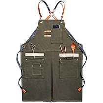 Grembiule In Pelle Per Saldatura - Grembiule Da Lavoro Con Tasche Per Uomo E Donna