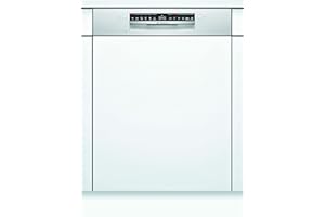 BOSCH ELECTROMÉNAGER Bosch SMI4HTW31E - Série 4 - Lave-vaisselle encastrable - 60cm - 12 couverts - 46 dB - Blanc