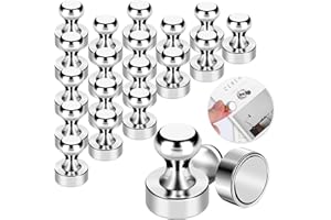 20 Stück Magnete Stark, Giantzhong Neodym Magnet Extra Stark Mini Magneten 12 X 16mm, Klein Kühlschrankmagnete für Pinnwände, Stecktafel, Whiteboard, Magnettafel, Nicht für Glasmaterialien Geeignet