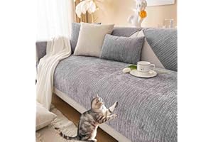 YWQJL Housse Canapé d'angle 4/3/2/1 Places Couvre Canapé 1 Piece,Antidérapante avec Accoudoirs Housse de Canapé en Forme De L,A-70x70cm