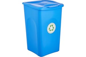 Stefanplast Begreen Bin, 50 L, Capri Blue