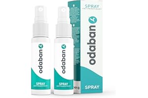 ‎ODABAN ANTIPERPSPIRANT ODABAN Antitranspirant Deo Spray, 2er Set, 2x30ml I Deo gegen starkes Schwitzen mit Aluminium I Anti Schweiß bei übermäßigem Schwitzen, Hände, Achsel und Kopf I Geeignet für sensible Haut