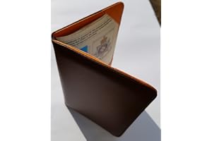 Farm Cottage Brands padded Shotgun/Firearms FAC shooting License Holder in brown for the new A5 License, or a standard A4 folded in half.