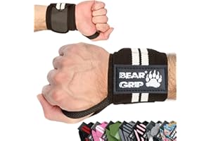 ‎BEAR GRIP BEAR GRIP - Handgelenkstütz-Bänder für das Gewichtheben