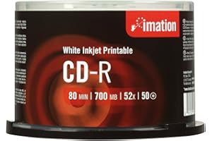 Imation CD-R 80 52X Printable Spindle 50Pz
