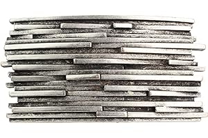 BELTINGER Gürtelschnalle Stripes 4,0 cm | Buckle Wechselschließe Gürtelschließe 40mm Massiv | Wechselgürtel bis 4cm