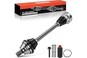 Frankberg Arbre de transmission Essieu Avant Gauche Compatible avec A3 Altea Leon Toledo III O.c.t.a.v.i.a II/III C.a.d.d.y E-O-S Golf J-e-t-t-a III P-a-s-s-a-t T-o-u-r-a-n 2003-2021 1K0407271AT