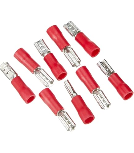 Heschen Lot De 100 Bornes Câble Mâle/femelle En Vinyle