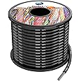 1.3mm² 16awg Silicone Electrical Wire Cable Black 15Meters 16 Gauge Hookup Wires kit Stranded Tinned Copper Wire Flexible and Soft High Temperature Resistance