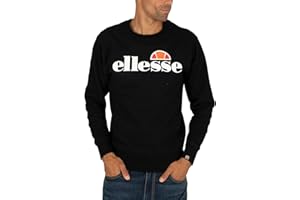 Ellesse Hombre Sudadera SL Succiso, Black
