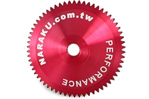 ‎AREA1 Keilriemenscheibe Naraku kompatibel mit Jungle 50, Red Devil 50 00-, Jet 50 BasiX 08-12, Jet 50 Euro X 06-12, Jet 50-00, Fiddle 1 50 2T AC 03-08 (HS-CNC V.2)