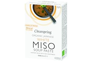 Clearspring Pasta de sopa instantánea de miso orgánica, 60 g