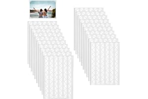 PSFXBM 2040PCS Photo Corners Clear Self Adhesive, Photo Corners for Scrap Book, Photo Corner Stickers, for Pictures Albums Scrapbook DIY Craft Picture Edge Stickers,Clear