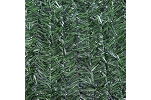 BONERVA | Seto artificial decorativo con 36 Varillas por metro para patios, balcones, vallas y jardines| Medida 1 x 3 Metros | 85% Ocultación | Fácil instalación, sin mantenimiento, anti UV.