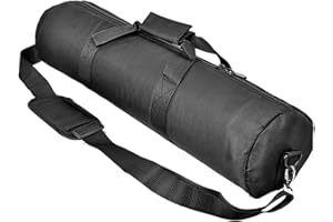 QOXEZY Stativtasche, Stativtasche, Oxford-Stoff, Lichtständer, Tasche, Fotografie-Ständer, Aufbewahrungstasche, Ständer, Tragetasche für Stative, Einbeinstativ, Fotografie-Ausrüstung (50 cm)