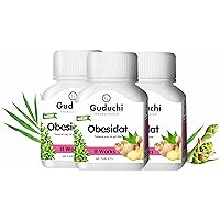 Guduchi The Ayurvedism Obesidat | Ayurveda Weight Management Supplement Tablets for Men & Women | 180 Tabs for 3 months
