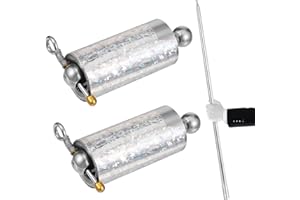 Healifty Zusammenklappbarer Stab aus Edelstahl, Taschenstab für Tricks, Kampfsport, tragbar, einziehbar, Metall, für Kinder, 2 Stück