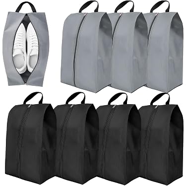 Lot De 4 Sacs à Chaussures De Voyage - Imperméables, Polyester, 42x24x18 Cm - Pour Rangement Valise, Sport, Saison