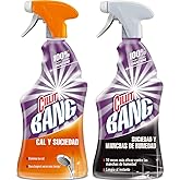 Cillit Bang - Spray Limpiador Cal y Suciedad y Spray Suciedad y Manchas De Humedad para baños - Pack 2 x 750 ml