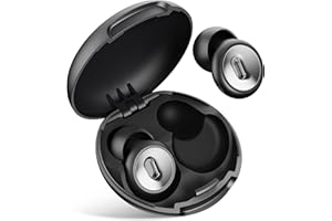 Fioobie Tapones Oídos Ruido Dormir - Tapones Lab-cert. con Canc. Ruido para Enfoque, Viajes, Sensibilidad | Silicona Cómoda Reutilizable | Prot. Auditiva 46 dB