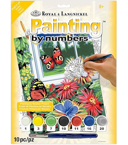 Royal & Langnickel – Kit Per Dipingere Con I Numeri Formato A4
