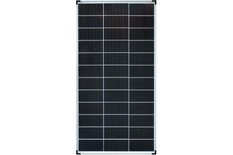 enjoy solar® Panel solar monocristalino TOPCon 200W 12V – Alta eficiencia del 25.5% | Células solares de 210mm con 18 busbars