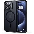 ESR for iPhone 15 Pro Case, Compatible with MagSafe, Military-Grade Protection, Yellowing Resistant, Scratch-Resistant Back, Magnetic Phone Case for iPhone 15 Pro, Classic Series, Frosted Black