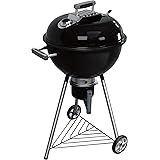 Jamestown DEXTER Kugelgrill mit Aschetopf inkl. Thermometer im Deckel | Hochwertiger Grill für ein gelungenes Barbecue