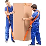 Riwer Tragegurte Umzug 2 Personen Tragegurt Transportgurt Hebegurt Möbel Tragegurte - Einfaches Heben, Tragen, Bewegen von Mö