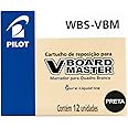 Pilot V Board Master Whiteboard Marker Refill Black Ref 255101201-1 [Pack 12]