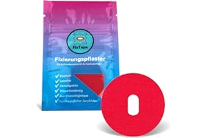 FixTape Cinta de sensor transpirable para sensor de glucosa Freestyle Libre 3, parche autoadhesivo con gran comodidad, hipoalergénico, hipoalergénico y resistente al agua en diseños modernos, 7