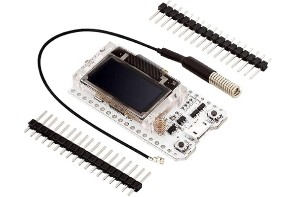 AZDelivery NodeMCU ESP32 Heltec med 0,96 tum OLED-skärm och SX1276 868MHz LoRa inklusive e-book