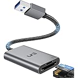 uni Lettore di schede USB 3.0 2 in 1 SD Card Reader in alloggiamento in alluminio e cavo in nylon, adattatore USB 3.0 per SD/